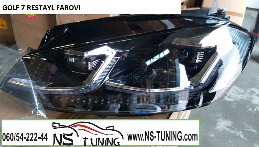 golf 7 restayling farovi xenon led look ugradnja novi sad tuning